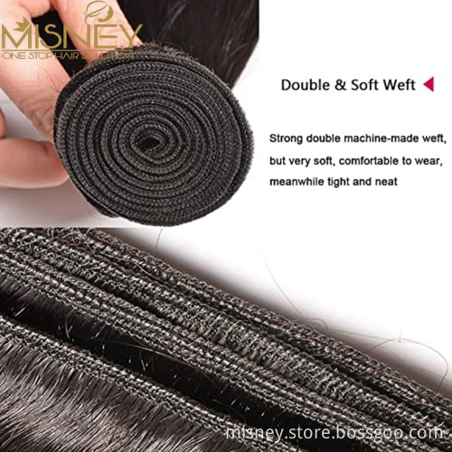 Curly Hair Brazilian Hair Weave Bundles Remy 100% Human Hair Extensions Kinky Curly Hair Natural Color 8-26 Inch Misney Deals
